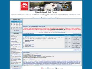 Phoenix Kayak Club Forum