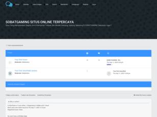 SOBATGAMING SITUS ONLINE TERPERCAYA